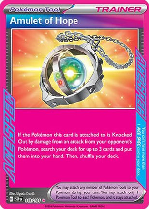Amulet of Hope - 162/191 [SV08: Surging Sparks] Holofoil