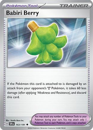 Babiri Berry - 163/null [SV08: Surging Sparks] Reverse Holofoil