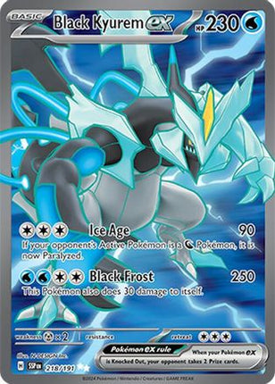 Black Kyurem ex - 218/191 [SV08: Surging Sparks] Holofoil