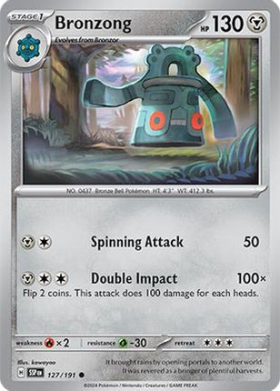 Bronzong - 127/191 [SV08: Surging Sparks] Reverse Holofoil