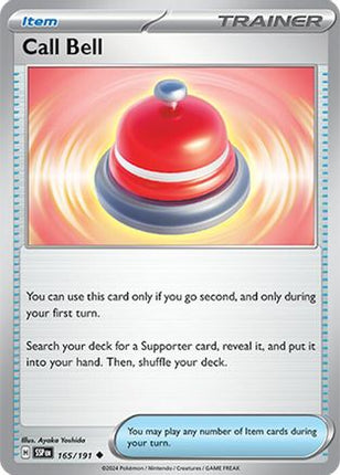Call Bell - 165/191 [SV08: Surging Sparks] Reverse Holofoil