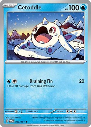 Cetoddle - 53/191 [SV08: Surging Sparks] Reverse Holofoil
