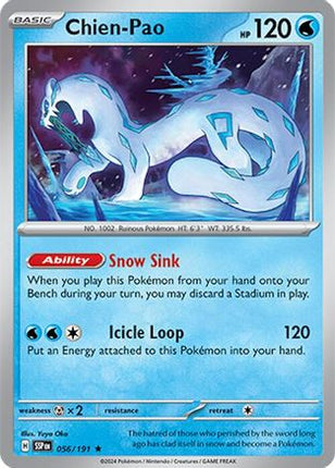 Chien-Pao - 56/null [SV08: Surging Sparks] Holofoil