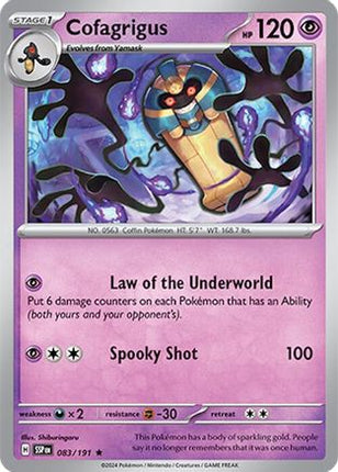 Cofagrigus - 83/null [SV08: Surging Sparks] Holofoil