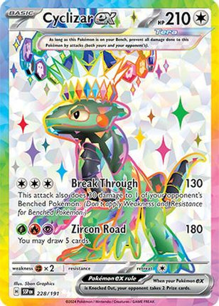 Cyclizar ex - 228/191 [SV08: Surging Sparks] Holofoil