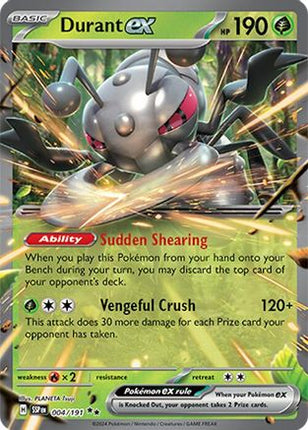 Durant ex - 004/191 [SV08: Surging Sparks] Holofoil