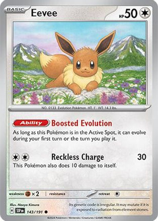 Eevee - 143/null [SV08: Surging Sparks] Reverse Holofoil