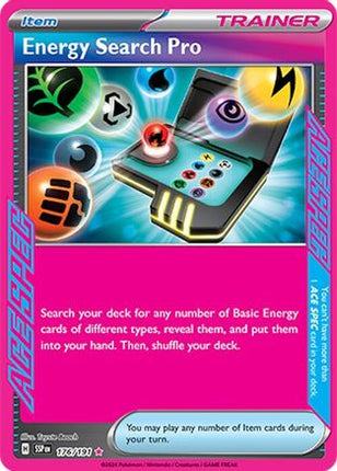 Energy Search Pro - 176/191 [SV08: Surging Sparks] Holofoil