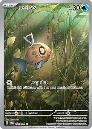 Feebas - 198/191 [SV08: Surging Sparks] Holofoil