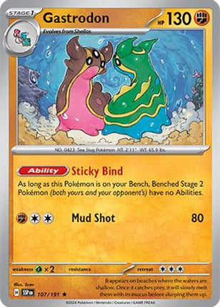 Gastrodon - 107/null [SV08: Surging Sparks] Holofoil