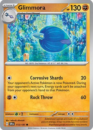 Glimmora - 115/191 [SV08: Surging Sparks] Reverse Holofoil