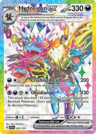 Hydreigon ex - 223/191 [SV08: Surging Sparks] Holofoil