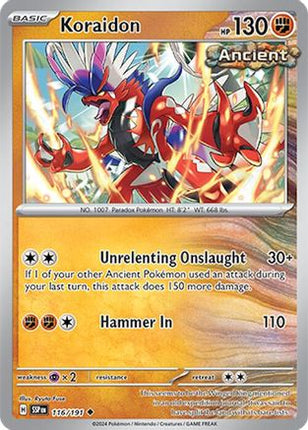Koraidon - 116/191 [SV08: Surging Sparks]
