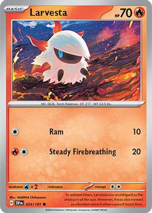 Larvesta - 024/191 [SV08: Surging Sparks]
