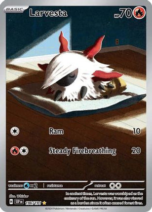 Larvesta - 196/191 [SV08: Surging Sparks] Holofoil