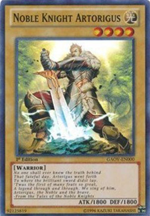 Noble Knight Artorigus (Super Rare) [GAOV-EN000] 1st Edition