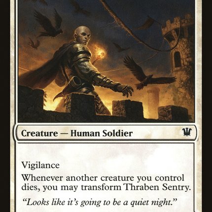 Thraben Sentry // Thraben Militia [Innistrad]