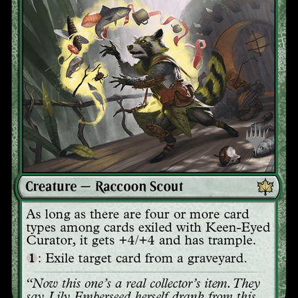 Keen-Eyed Curator [Bloomburrow Promos]