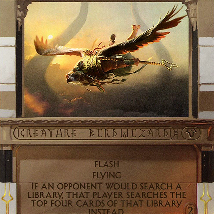 Aven Mindcensor (Borderless) [Amonkhet Invocations] Foil