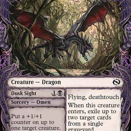 Feral Deathgorger (Showcase) [Tarkir: Dragonstorm] Foil