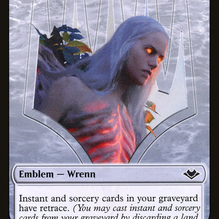 Zombie (007) // Emblem - Wrenn and Six (021) Double-sided Token [Modern Horizons Tokens]