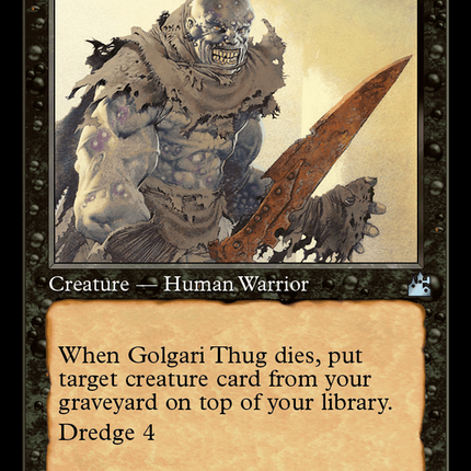 Golgari Thug (Retro) [Ravnica Remastered]