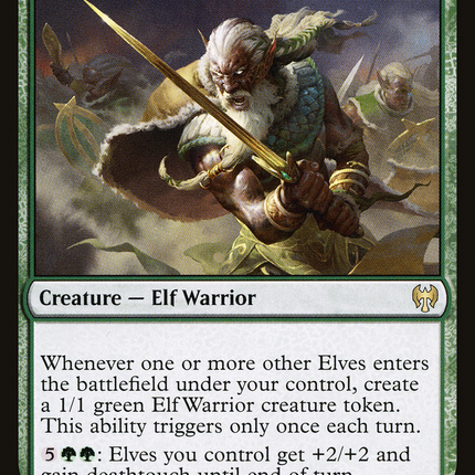 Elvish Warmaster [Kaldheim]