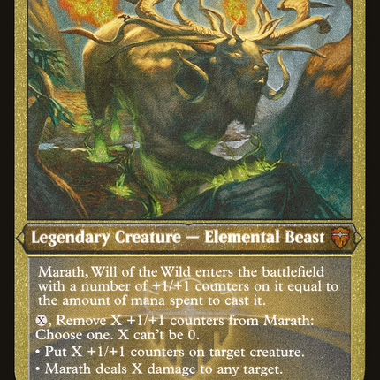 Marath, Will of the Wild [Commander Legends] Foil