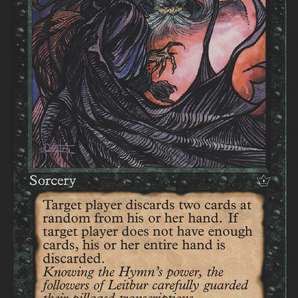 Hymn to Tourach (Hoover) [Fallen Empires]