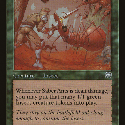 Saber Ants (Retro) [The List]