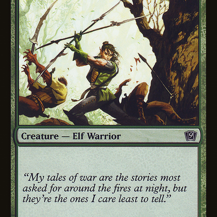 Elvish Warrior [Ninth Edition]