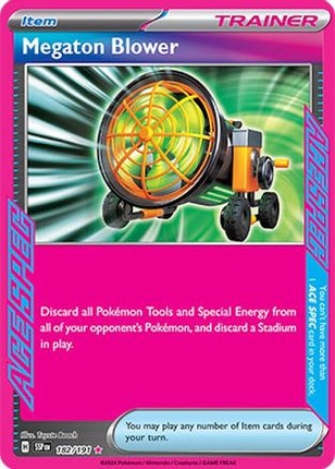 Megaton Blower - 182/191 [SV08: Surging Sparks] Holofoil