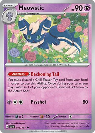 Meowstic - 85/191 [SV08: Surging Sparks] Reverse Holofoil