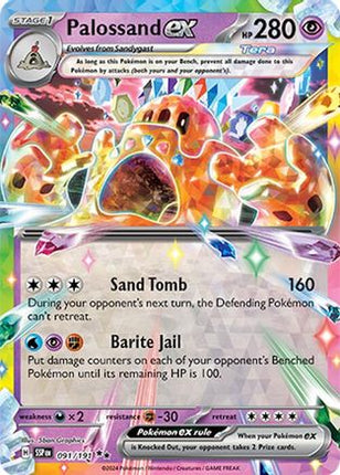 Palossand ex - 091/191 [SV08: Surging Sparks] Holofoil