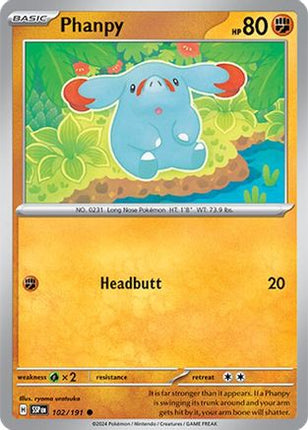 Phanpy - 102/191 [SV08: Surging Sparks]