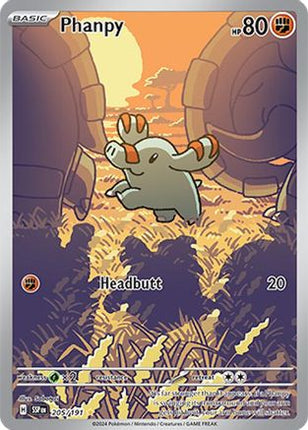 Phanpy - 205/191 [SV08: Surging Sparks] Holofoil