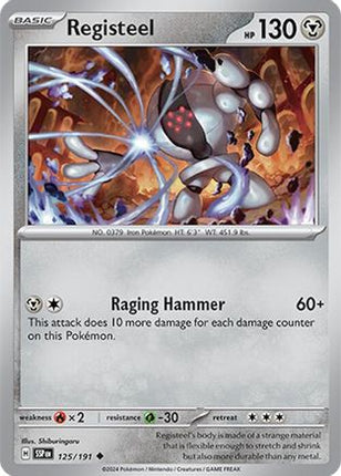Registeel - 125/191 [SV08: Surging Sparks] Reverse Holofoil