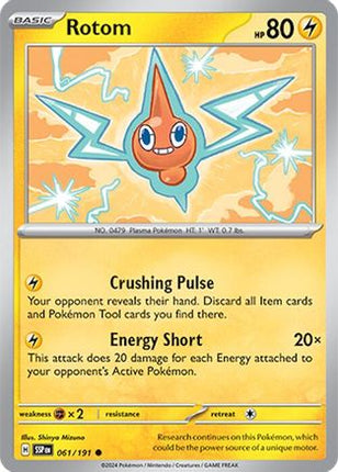Rotom - 61/null [SV08: Surging Sparks] Reverse Holofoil
