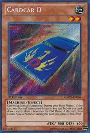 Cardcar D (Secret Rare) [GAOV-EN006] 1st Edition