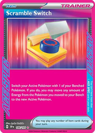 Scramble Switch - 186/191 [SV08: Surging Sparks] Holofoil