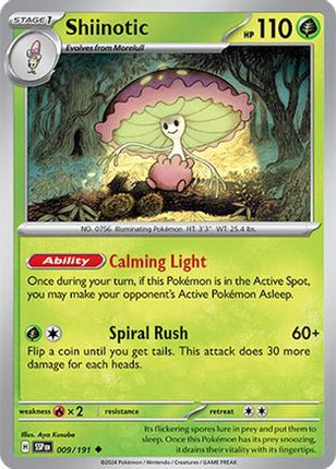 Shiinotic - 009/191 [SV08: Surging Sparks] Reverse Holofoil