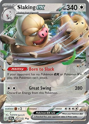 Slaking ex - 147/191 [SV08: Surging Sparks] Holofoil