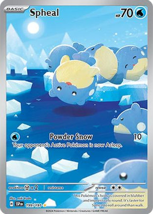 Spheal - 199/191 [SV08: Surging Sparks] Holofoil