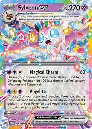 Sylveon ex - 86/null [SV08: Surging Sparks] Holofoil