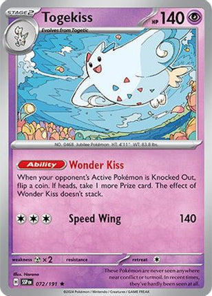 Togekiss - 72/null [SV08: Surging Sparks] Reverse Holofoil