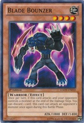 Blade Bounzer (Common / Short Print) [GAOV-EN010] 1st Edition