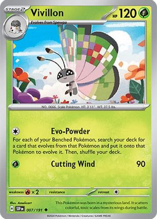Vivillon - 007/191 [SV08: Surging Sparks]