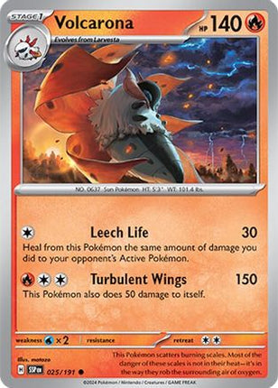 Volcarona - 25/null [SV08: Surging Sparks]