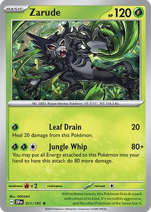 Zarude - 11/191 [SV08: Surging Sparks] Reverse Holofoil