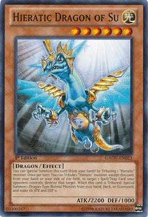 Hieratic Dragon of Su (Common / Short Print) [GAOV-EN023] Unlimited